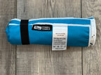 Lake Powell map beach towel rolled up with Anchor Loop - compact and packable for any adventure